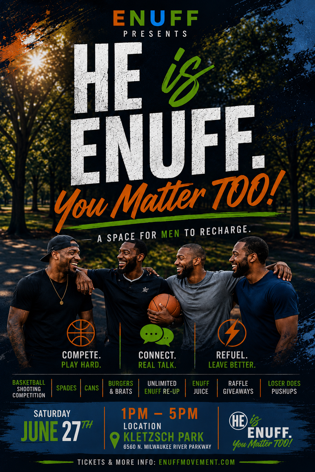 He is ENUFF
