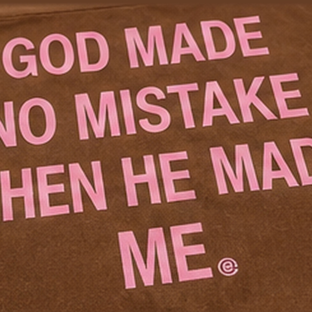ENUFF Crop- Brown + Pink (WOMENS)
