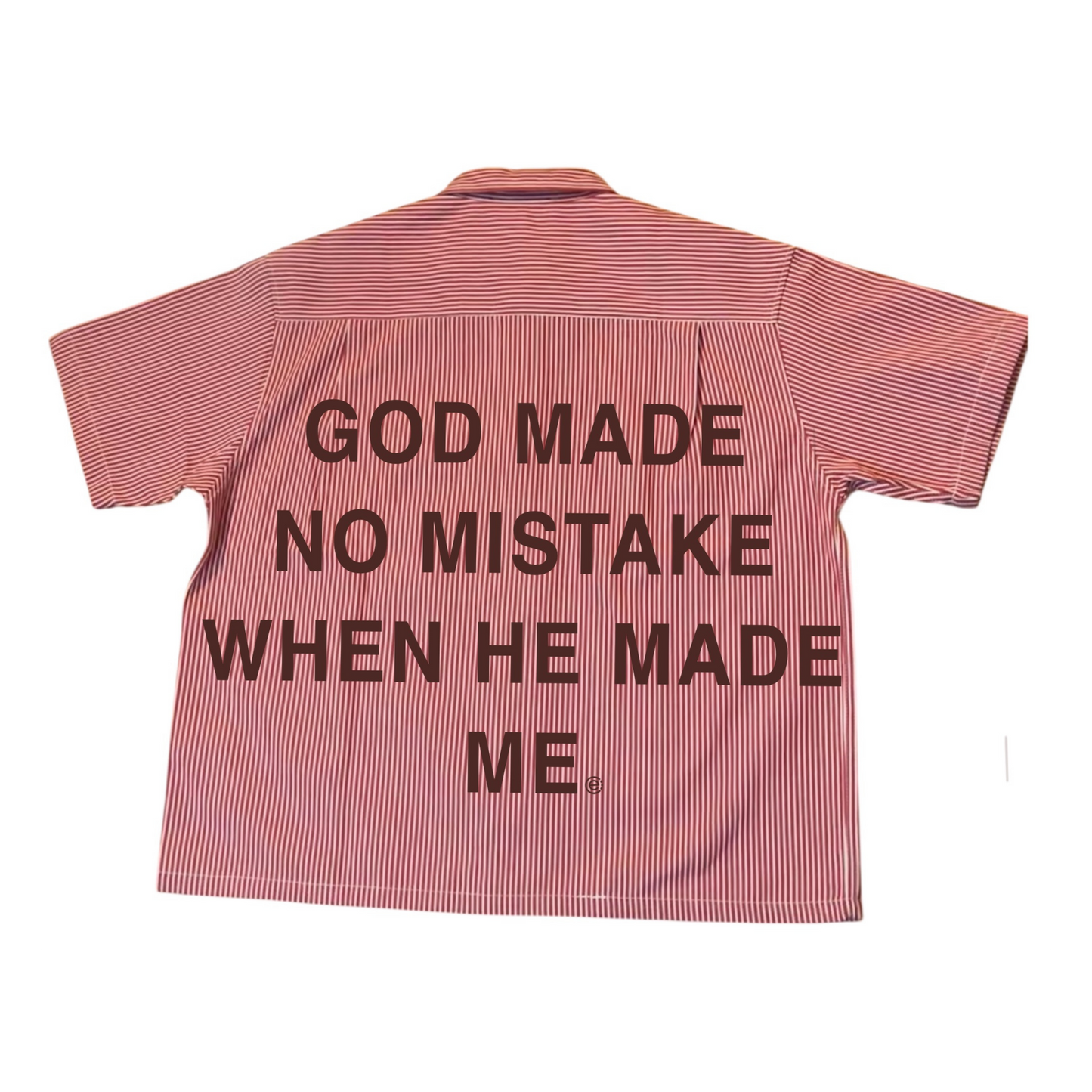 ENUFF-CROPPED BUTTON-UP (PRE SALE)