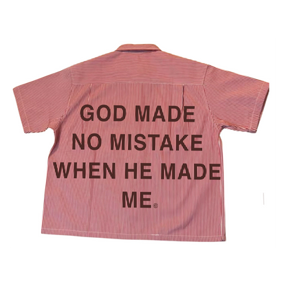 ENUFF-CROPPED BUTTON-UP (PRE SALE)